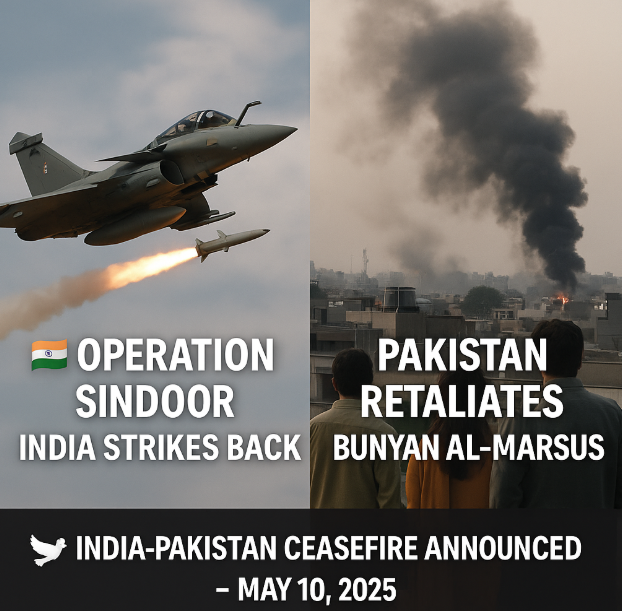 🇮🇳 India-Pakistan Ceasefire Explained: What Happened on May 10, 2025 After Operation Sindoor
